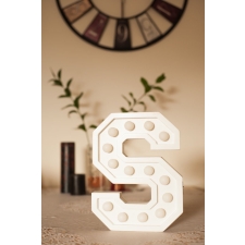 Led täht "S", 30cm