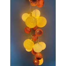 -30% Lõpumüük!  Imelised haldjapallid "Merevaik", 20 -led sirge Twist&turn vooluga