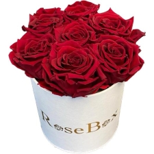 7-punase roosiga valge karp
