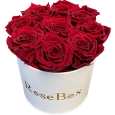 9-punase roosiga valge karp