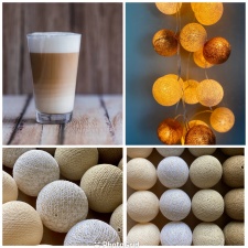  Cafe Latte  35-ne ringjas led-kaabel, valmis kmpl.