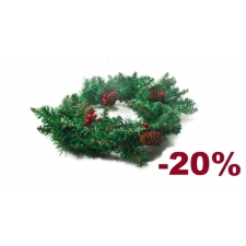 -20% Jõulupärg Ø35 cm (kunst)