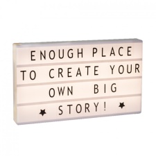 -50% Suur Lightbox A3  must, ,50 x 29 x 5.5 cm 